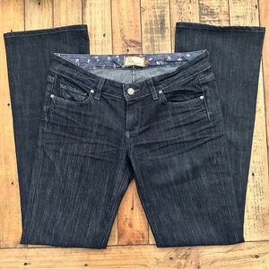 FINAL PRICE❗️CLOSET CLOSING Paige Classic Rise Dark Blue Boot Cut Women's Jeans